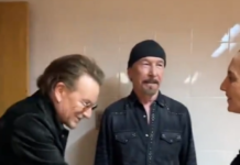 VIDEO: Sheinbaum Attends U2 Concert