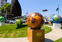 Monumental Soccer Ball Exhibition Expands to Marina Vallarta