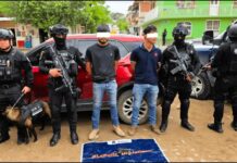 Two Men Arrested in Puerto Vallarta After Canine Unit Finds Hidden Weapon