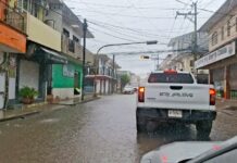 Morning Rains Flood Streets Across Puerto Vallarta
