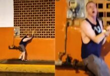 VIDEO: Erratic Behavior of Foreign Man on Puerto Vallarta Streets Draws Concern