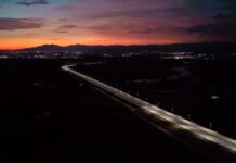 Avenue Connecting to Amado Nervo Bridge Completed and Illuminated